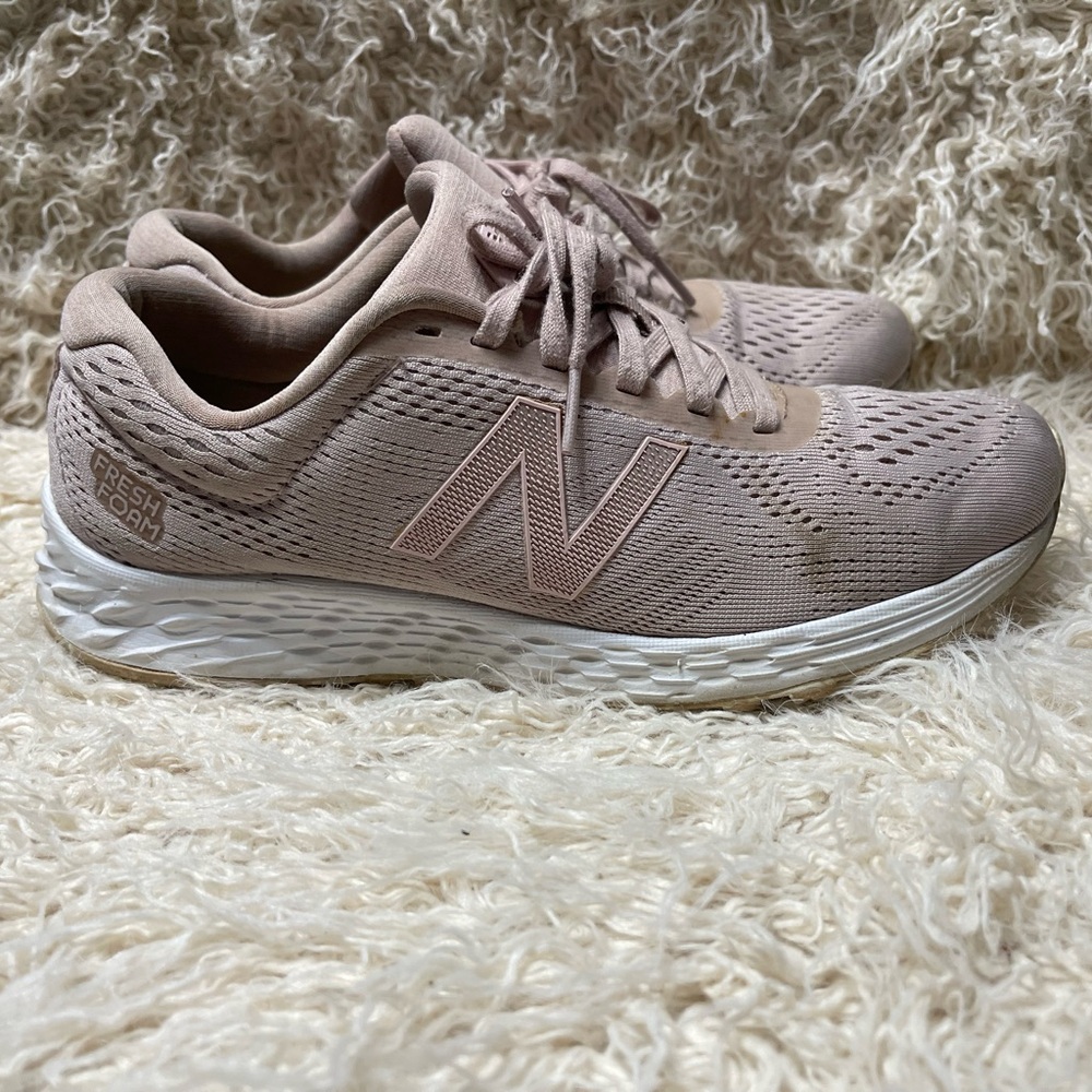 New Balance Women's Fresh Foam Running Shoes in Light Pink